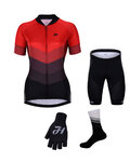 HOLOKOLO Cyklistický mega set - NEW NEUTRAL LADY - červená/čierna