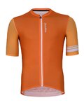 HOLOKOLO Cyklistický krátky dres a krátke nohavice - JUICY ELITE - oranžová/čierna