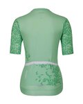 HOLOKOLO Cyklistický krátky dres a krátke nohavice - FRESH ELITE LADY - zelená/čierna