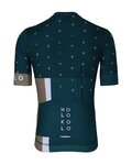 HOLOKOLO Cyklistický krátky dres a krátke nohavice - BRILLIANT ELITE - čierna/modrá