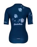 HOLOKOLO Cyklistický krátky dres a krátke nohavice - CHARMING ELITE LADY - svetlo modrá/čierna/modrá