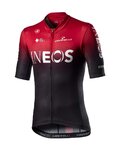 CASTELLI Cyklistický dres s krátkym rukávom - INEOS 2020 - červená/čierna