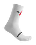 CASTELLI Cyklistické ponožky klasické - INEOS GRENADIERS '21 - biela