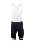 AGU Cyklistické nohavice krátke s trakmi - JUMBO-VISMA 2019 - čierna