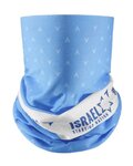 KATUSHA SPORTS Cyklistický nákrčník - ISRAEL 2020 - biela/svetlo modrá