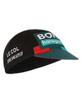 LE COL Cyklistická čiapka - BORA HANSGROHE 2022 - čierna/červená/zelená
