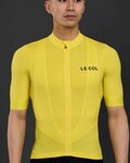 LE COL Cyklistický dres s krátkym rukávom - PRO JERSEY II - žltá