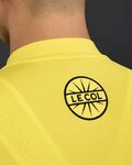 LE COL Cyklistický dres s krátkym rukávom - PRO JERSEY II - žltá
