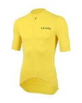 LE COL Cyklistický dres s krátkym rukávom - HORS CATEGORIE II - žltá