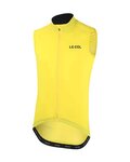 LE COL Cyklistická vesta - SPORT GILET II - žltá