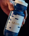 LE COL Cyklistická fľaša na vodu - PRO WATER - biela/modrá