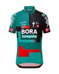 LE COL Cyklistický dres s krátkym rukávom - BORA HANSGROHE 23 K - zelená/šedá