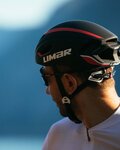 LIMAR Cyklistická prilba - AIR SPEED - čierna/červená