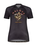 MALOJA Cyklistický dres s krátkym rukávom - MALOJA GANESM. 1/2 - čierna