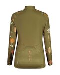 MALOJA Cyklistický dres s dlhým rukávom letný - GANESM. 1/1 LADY - zelená