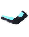 MONTON Cyklistické návleky na ruky - NIVI - tyrkysová/čierna