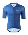 MONTON Cyklistický dres s krátkym rukávom - INK PAINTING - modrá