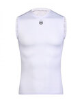MONTON Cyklistické tričko bez rukávov - MIRAGE II - biela
