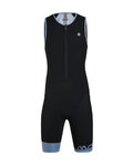 MONTON Cyklistický overal - PRO RACE II - čierna