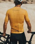 MONTON Cyklistický dres s krátkym rukávom - DESERT  - žltá