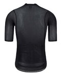 MONTON Cyklistický dres s krátkym rukávom - PRO CARBONFIBER - čierna