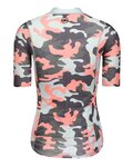 MONTON Cyklistický dres s krátkym rukávom - PRO CAMOUSHIELD LADY - ružová/zelená/šedá