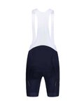 MONTON Cyklistické nohavice krátke s trakmi - SKULL LADY - modrá