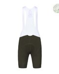 MONTON Cyklistické nohavice krátke s trakmi - PRO SPEEDA LADY - zelená