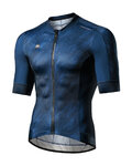 MONTON Cyklistický dres s krátkym rukávom - TRANQUILITY - modrá