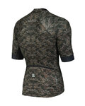 MONTON Cyklistický dres s krátkym rukávom - CALOFLAGE - zelená/čierna