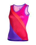 NALINI Cyklistický dres s krátkym rukávom - AIS BRILLANTE 2.0 LA - ružová/fialová