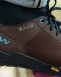 NORTHWAVE Cyklistické tretry - MULTICROSS MID GTX - hnedá/čierna