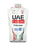 PISSEI Cyklistická vesta - UAE TEAM EMIRATES 2024 - biela