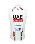 PISSEI Cyklistická vesta - UAE TEAM EMIRATES 2024 - biela