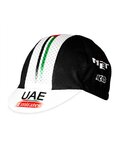 PISSEI Cyklistická čiapka - UAE TEAM EMIRATES 23 - čierna/biela