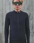 POC Cyklistický dres s dlhým rukávom zimný - RADIANT  - čierna