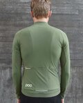 POC Cyklistický dres s dlhým rukávom zimný - AMBIENT THERMAL - zelená