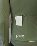 POC Cyklistický dres s dlhým rukávom zimný - AMBIENT THERMAL - zelená