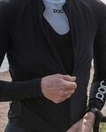 POC Cyklistický dres s dlhým rukávom letný - ESSENTIAL ROAD LADY - čierna