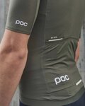 POC Cyklistický dres s krátkym rukávom - PRISTINE  - zelená