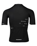 POC Cyklistický dres s krátkym rukávom - PRISTINE PRINT - čierna