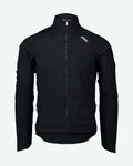 POC Cyklistická vetruodolná bunda - PRO THERMAL - čierna