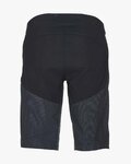 POC Cyklistické nohavice krátke bez trakov - RESISTANCE ENDURO - čierna