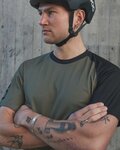 POC Cyklistický dres s krátkym rukávom - MTB PURE - čierna/zelená