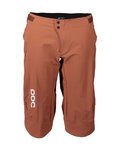 POC Cyklistické nohavice krátke bez trakov - INFINITE ALLMOUNTAIN - hnedá