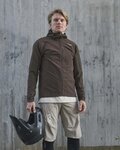 POC Cyklistická vetruodolná bunda - GUARDIAN AIR - hnedá