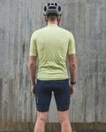 POC Cyklistický dres s krátkym rukávom - ESSENTIAL ROAD LOGO - žltá