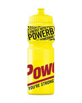 POWERBAR Cyklistická fľaša na vodu - BIG LOGO 750 ml - žltá