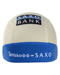 BONAVELO Cyklistická bandana - TINKOFF SAXO  - modrá/biela
