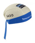 BONAVELO Cyklistická bandana - TINKOFF SAXO  - modrá/biela